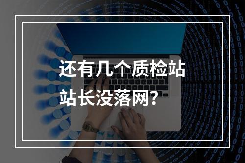 还有几个质检站站长没落网？