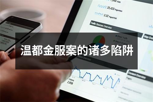 温都金服案的诸多陷阱