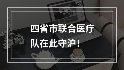 四省市联合医疗队在此守沪！