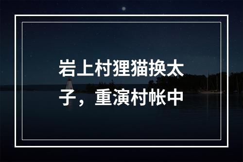 岩上村狸猫换太子，重演村帐中
