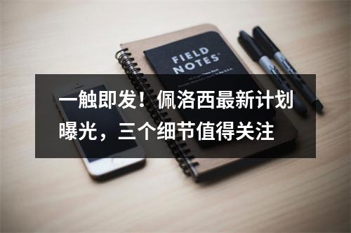 一触即发！佩洛西最新计划曝光，三个细节值得关注