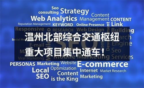 温州北部综合交通枢纽重大项目集中通车！