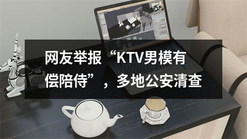 网友举报“KTV男模有偿陪侍”，多地公安清查