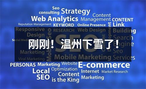 刚刚！温州下雪了！