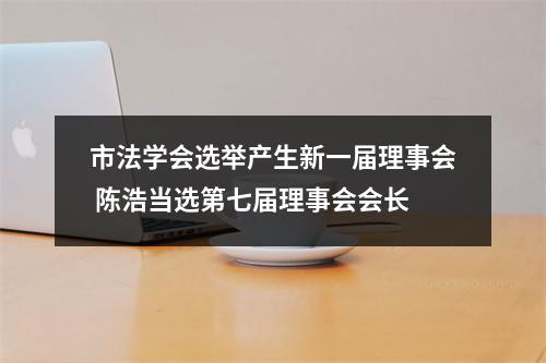 市法学会选举产生新一届理事会 陈浩当选第七届理事会会长