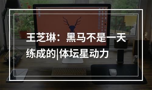 王芝琳：黑马不是一天练成的|体坛星动力