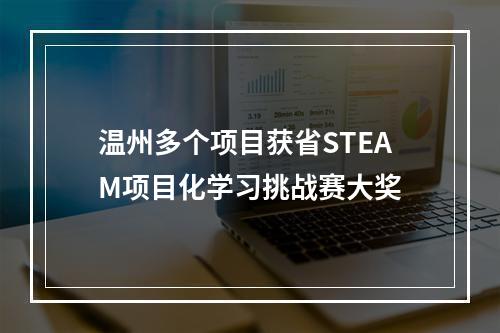 温州多个项目获省STEAM项目化学习挑战赛大奖