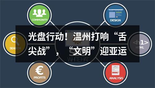 光盘行动！温州打响“舌尖战”，“文明”迎亚运