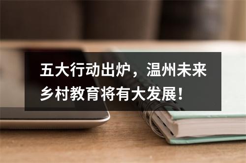 五大行动出炉，温州未来乡村教育将有大发展！