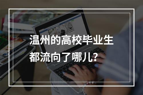 温州的高校毕业生都流向了哪儿？