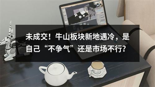 未成交！牛山板块新地遇冷，是自己“不争气”还是市场不行？