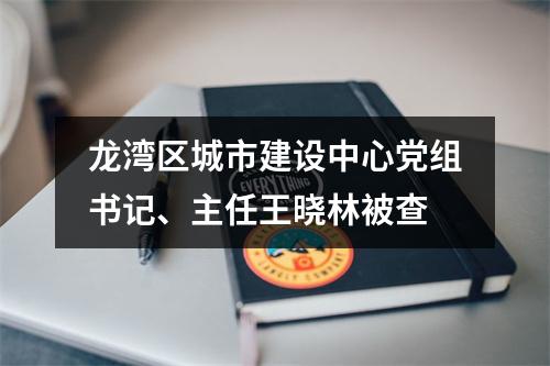 龙湾区城市建设中心党组书记、主任王晓林被查
