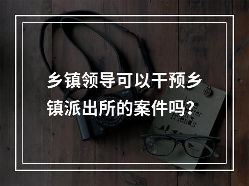 乡镇领导可以干预乡镇派出所的案件吗？