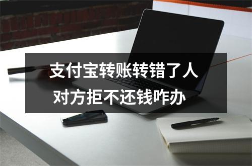 支付宝转账转错了人  对方拒不还钱咋办