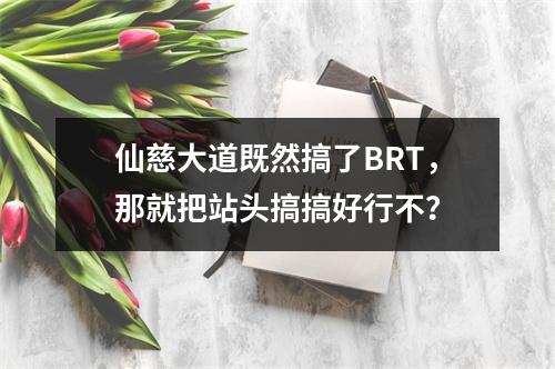 仙慈大道既然搞了BRT，那就把站头搞搞好行不？