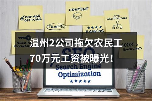 温州2公司拖欠农民工70万元工资被曝光！