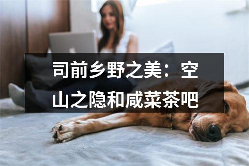 司前乡野之美：空山之隐和咸菜茶吧