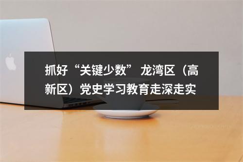 抓好“关键少数” 龙湾区（高新区）党史学习教育走深走实
