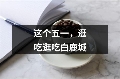这个五一，逛吃逛吃白鹿城