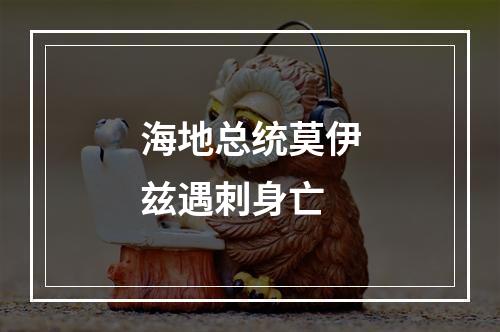 海地总统莫伊兹遇刺身亡