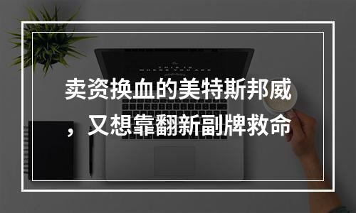 卖资换血的美特斯邦威，又想靠翻新副牌救命