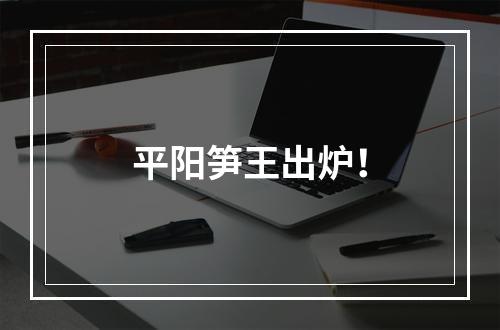 平阳笋王出炉！