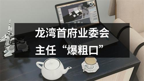 龙湾首府业委会主任“爆粗口”