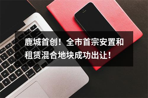 鹿城首创！全市首宗安置和租赁混合地块成功出让！