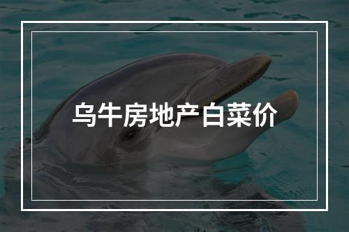 乌牛房地产白菜价
