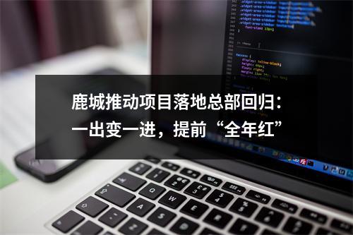 鹿城推动项目落地总部回归：一出变一进，提前“全年红”