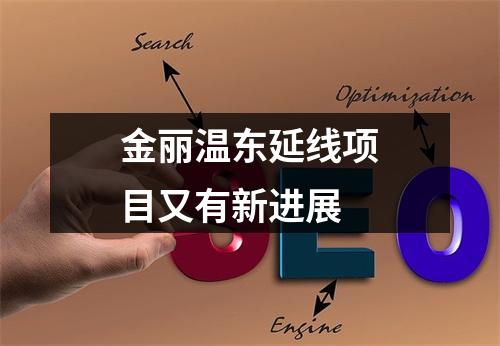 金丽温东延线项目又有新进展