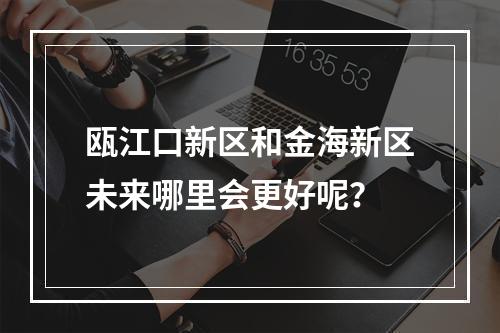 瓯江口新区和金海新区未来哪里会更好呢？