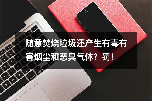 随意焚烧垃圾还产生有毒有害烟尘和恶臭气体？罚！