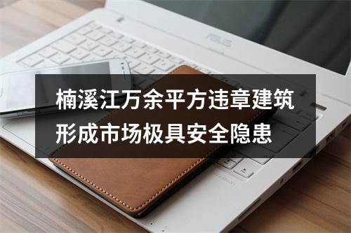 楠溪江万余平方违章建筑形成市场极具安全隐患