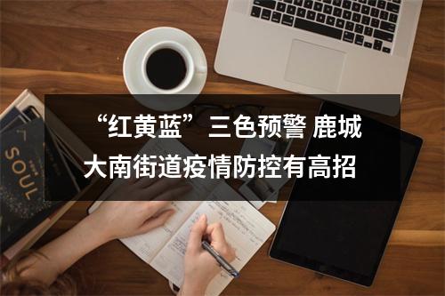 “红黄蓝”三色预警 鹿城大南街道疫情防控有高招