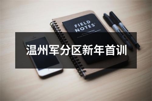 温州军分区新年首训