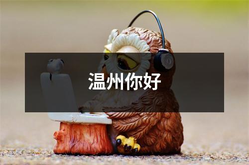 温州你好
