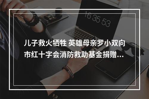 儿子救火牺牲 英雄母亲罗小双向市红十字会消防救助基金捐赠13141.19元
