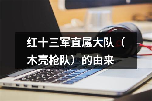 红十三军直属大队（木壳枪队）的由来