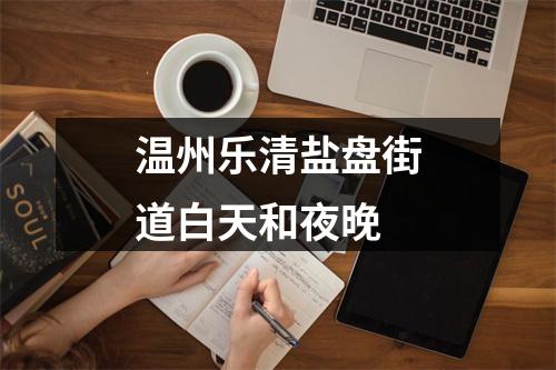 温州乐清盐盘街道白天和夜晚