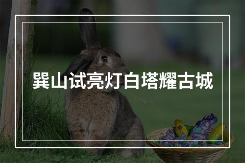 巽山试亮灯白塔耀古城