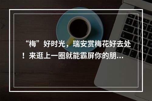 “梅”好时光，瑞安赏梅花好去处！来逛上一圈就能霸屏你的朋友圈