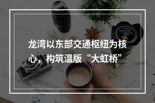 龙湾以东部交通枢纽为核心，构筑温版“大虹桥”