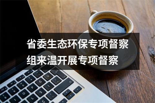 省委生态环保专项督察组来温开展专项督察