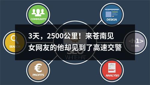 3天，2500公里！来苍南见女网友的他却见到了高速交警