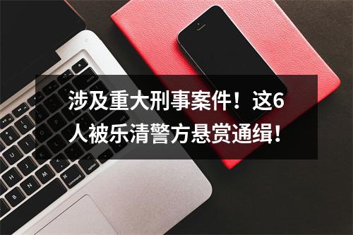 涉及重大刑事案件！这6人被乐清警方悬赏通缉！