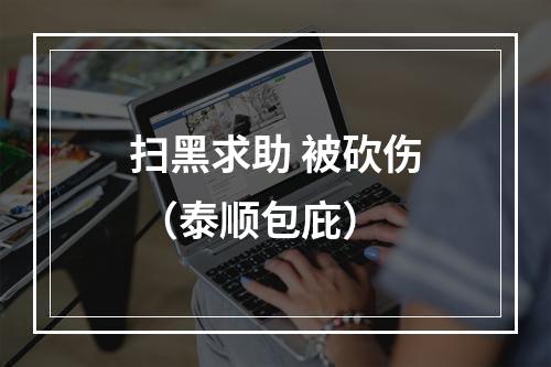 扫黑求助 被砍伤 （泰顺包庇）