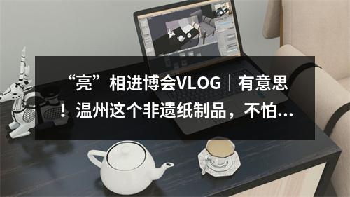 “亮”相进博会VLOG｜有意思！温州这个非遗纸制品，不怕水