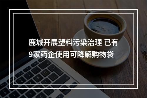 鹿城开展塑料污染治理 已有9家药企使用可降解购物袋