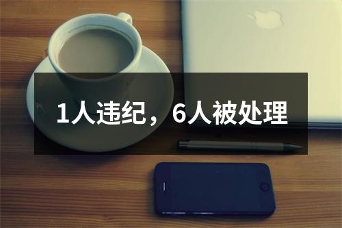 1人违纪，6人被处理
